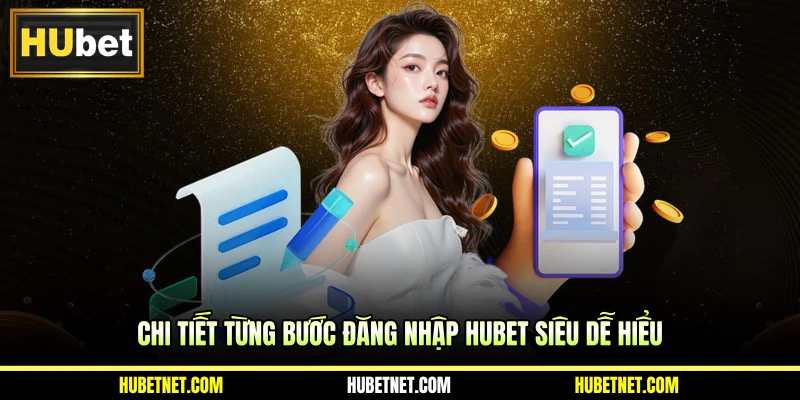Chi tiết từng bước đăng nhập Hubet siêu dễ hiểu